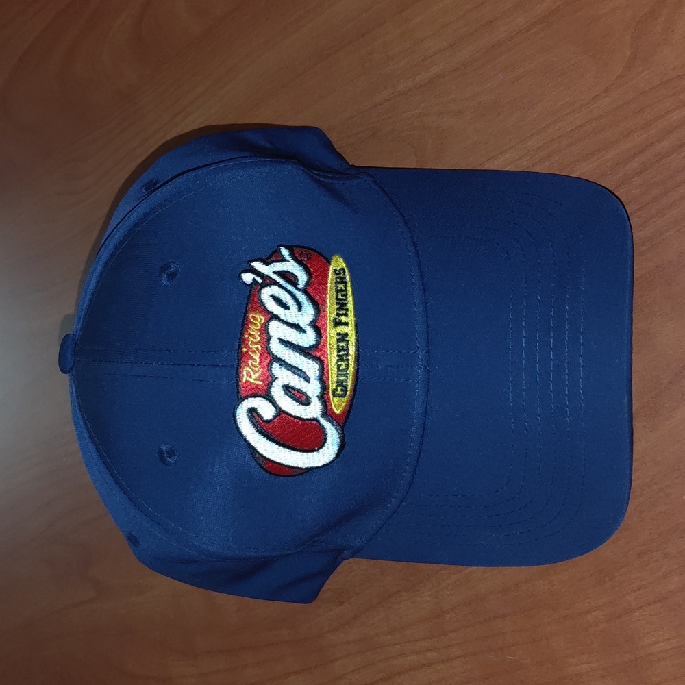 Raising Cane's Chicken Fingers One Love Embroidered Logo Crew Snap-on Hat Cap